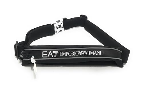 Borsa marsupio uomo Emporio Armani EA7 train u run slim waistbag handbag black/ white UB25EA21 249501 4F925 00020 Piccola