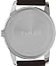 Timex Men's Easy Reader 38 mm Watch - Brown Leather Strap with White Dial and Silver-Tone Case TW2Y12600