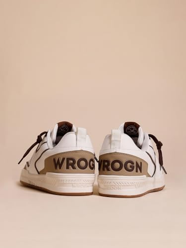 Image of WROGN Men's Lace-up TPR Sole Sneakers