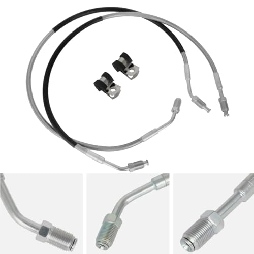 Manguera de freno delantera con conector para Polaris Sportsman y Big Boss 1930752 1930753 5