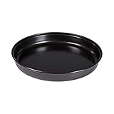 Material: Karbonstahl mit Antihaftbeschichtung, Maße: Ø 25 x 4 cm