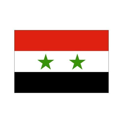 Siria bandera 91,44 cm x 152,4 cm poliéster