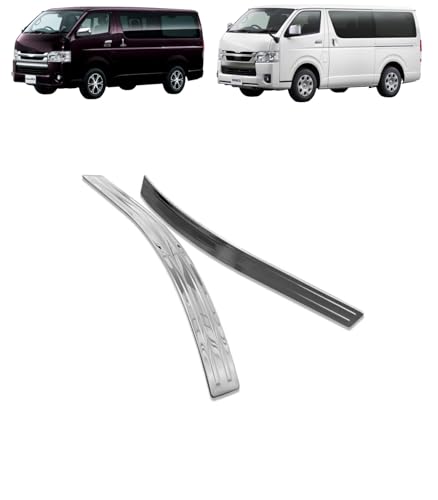 【CityCar】トヨタ ハイエース 200系 1/2/3/4/5/6型 外装 フロント フェンダー カバー プロテクター フロントウイング プロテクター スカッフプレート フェンダーカバー 左右セット 保護 傷防止 FOR HIACE 200系 車種専用