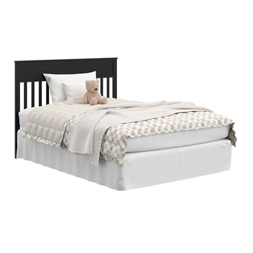 Graco Shiloh 5-in-1 Convertible Crib & Changer with Drawer (Black) – GREENGUARD Gold Certified Baby Crib Crafted from Wood, Converts to Toddler Bed, Daybed, and Full-Size Bed - image 8