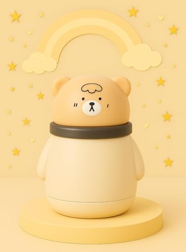 Image of Baby Pack Of 2 Skin Care Powder Talcum Puff Case Cum Container Box Reusable Refillable for Toddlers Kids and Infants for BPA Free (PATTERN 104)