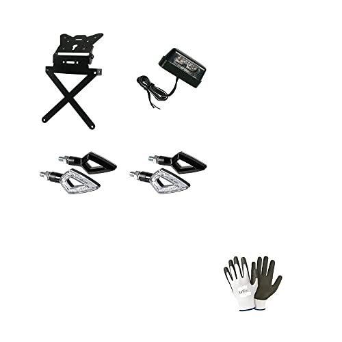 RTICOLO NUOVO E DISPONIBILE QUESTA MAGNIFICA OFFERTA PREVEDE: KIT COMPLETO DI 4 PRODOTTI PER MOTO OMOLOGATO 1° - PORTATARGA X-PLATE 2° - LUCE TARGA A 4 LED BIANCO 3° - 2 COPPIE DI FRECCE A LED ANTERIORE E POSTERIORE ( TOTALE 4 PEZZI ) PRODOTTI UNIVERSALI CHE POSSONO ESSERE ADATTATI A TUTTE LE MOTO (ANCHE CON QUALCHE MODIFICA) DA MONTARE DIRETTAMENTE SUL PORTATARGA X-PLATE COSTRUTTORE: Lampa CODICE PRODOTTO: KIT9-PLC COSA RICEVERETE:1 confezione di 90144 + 90162 + 2 cop