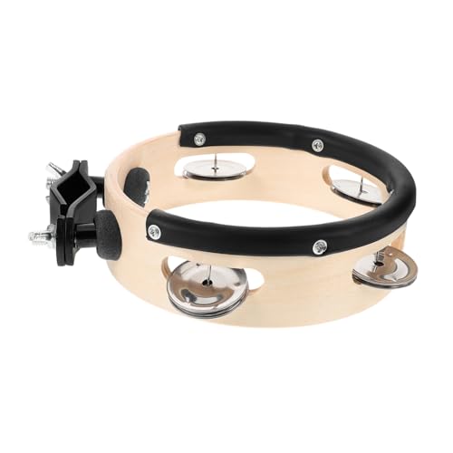 GALPADA Sturdy Drum Tambourine Accessory Easy Installation Hi Hat Part for Enhanced Performance Jingle Bells Versatile Sound for Various Musical Genres