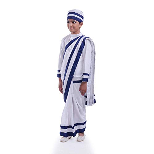 Mother Teresa Dress for Girls and Women - Graceful and Modest Attire for All Ages2