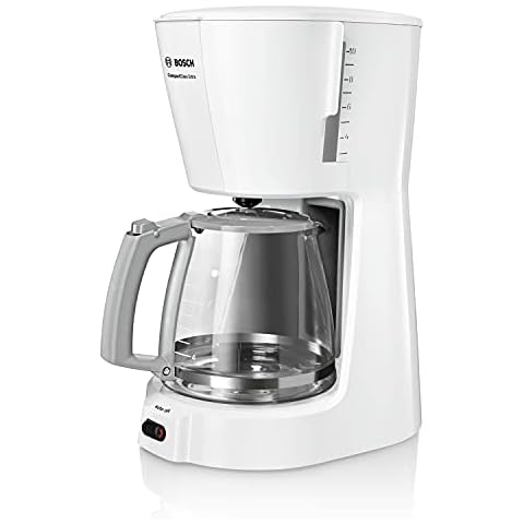 Bosch Filterkaffeemaschine CompactClass Extra TKA3A031, Aromaschutz-Glaskanne 1,25 L Cover