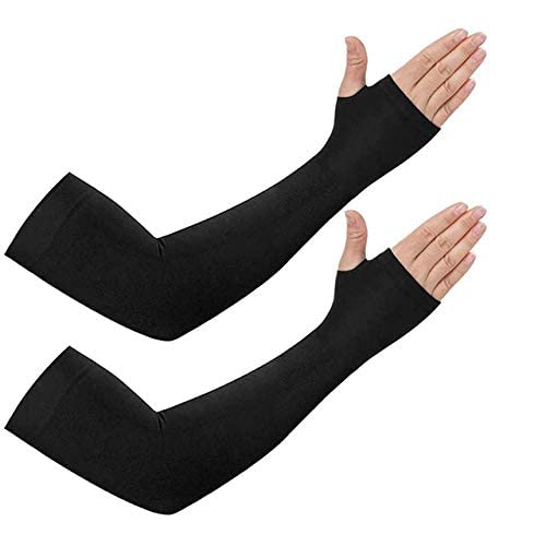 Arm Sleeves Hand socks For Women & Girl | UV Protection Arm Sleeves | Cotton Hi-Cool Sunburn & Dust Protection Sleeves for Driving, Biking, Cycling, Sports, Hiking, Cricket | Free Size Summer/Winter-image-36
