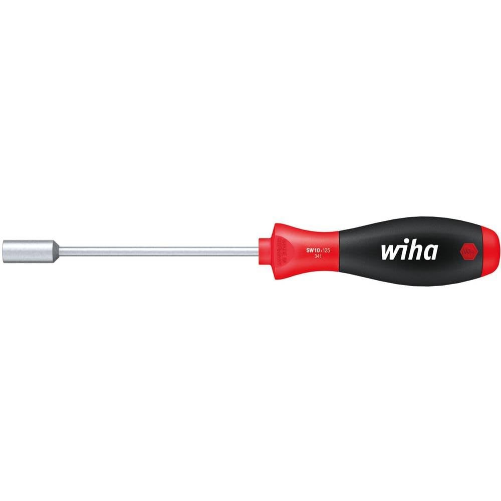 Wiha SoftFinish 341SF Hexagonal Socket Spanner, Various Sizes 8x125, Blackone, 8.0x125