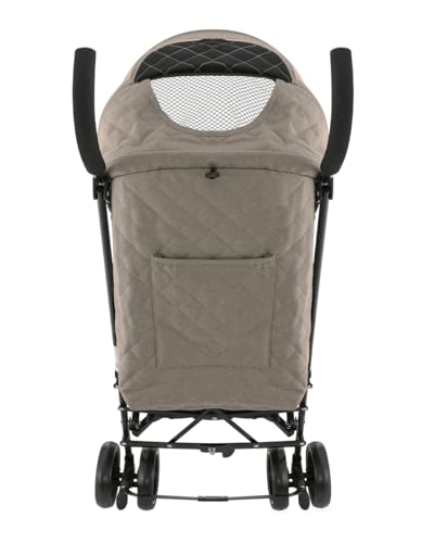 KikkaBoo Silla de Paseo BEETLE, Carrito hasta 22 kg, Plegado, Ligero y Compacto, Beige - imagen 6