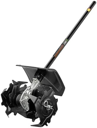 EGO Power+ Cultivator Attachment Connected to Multi-Head System
