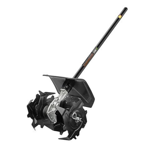 EGO Power+ Cultivator Attachment Battery Powered 9.5 Carbon Fiber Attachment Use with Power Head Multi-Head System - CTA9520