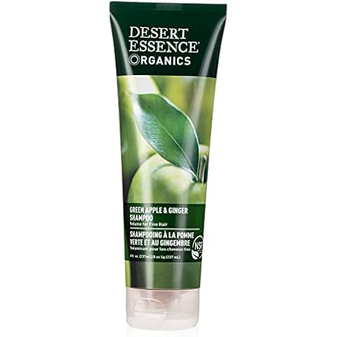 Desert Essence, Thickening Shampoo, Green Apple and Ginger, 8 oz Cover