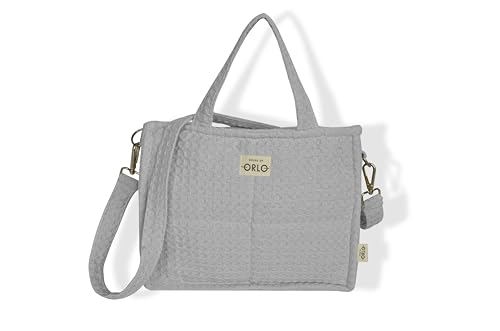 House of ORLO Unisex Quilted Waffle Weave Crossbody Bags with Zipper and Detachable Shoulder Strap | Versatile Elegance Sling Bag for Gym, College, Travel, Parties, Office for Men & Women (Ash Grey) (B0CQTHJ65Y) Amazon Price History, Amazon Price Tracker