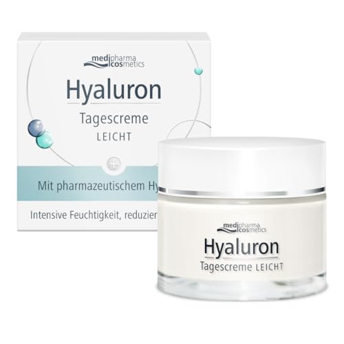 Hyaluron Tagescreme leicht mit Anti-Aging-Effekt medipharma cosmetics 50 ml