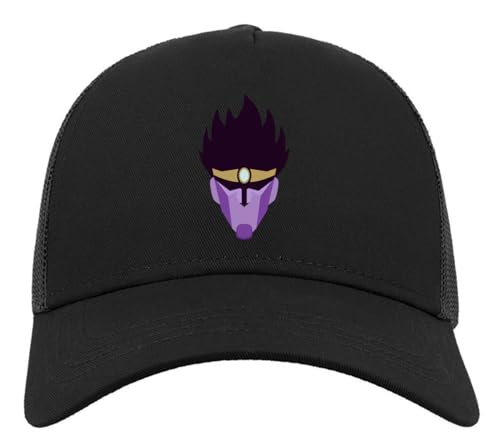 Casquette de baseball noire demi-maille coton respirante visière courbée mode urbaine homme femme