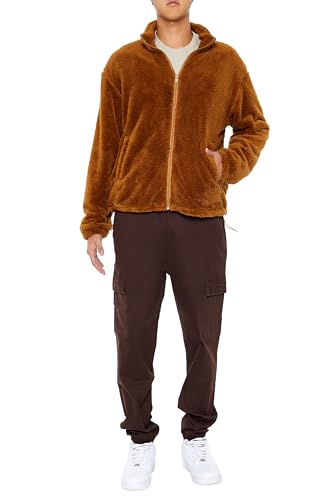 Forever 21 mens Mid-rise Drawstring Cargo Joggers