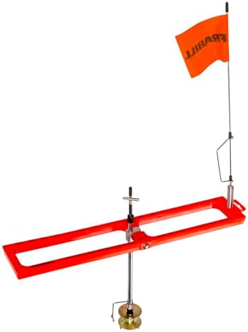 Frabill Arctic Fire Tip-Up (Chartreuse) Orange, One Size