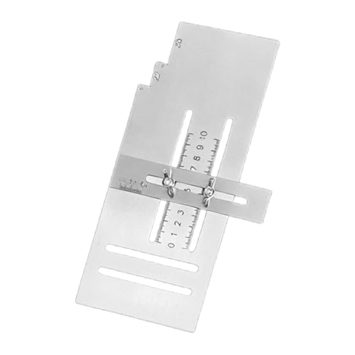 Équerre de menuisier en acier inoxydable double couche pour traçage de précision