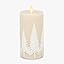 White Swan Embossed Tree