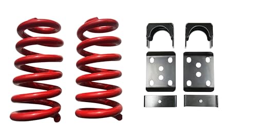Touring-Tech Lowering Kit 3"F Springs / 6" Rear Axle Flip Compatible With TT-G212F30+TT-G103R60