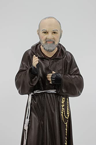 Estatua Padre Pio 16 pulgadas miniatura 2