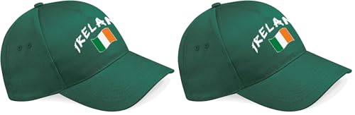 Supportershop Mixte Irlande Casquette De Baseball, Vert, Taille Unique EU