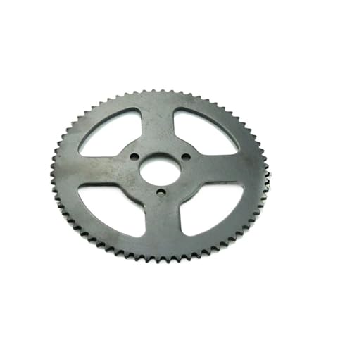 Chaîne 25H 158L avec pignon 7T et couronne 68T 26mm pour moto cross enfant 49cc
