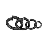 Carbon Steel Black Oxide Spring Lock Washers Set M8-M30 Grade 8. Standard Size Gasket Fastener Accessories for Industrial Use(M24 20pcs)