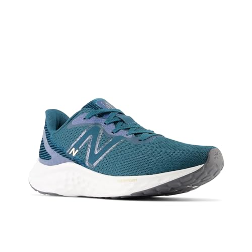 New Balance Women's Fresh Foam Arishi V4 Running Shoe, Deep Ocean/Sea Salt, 12