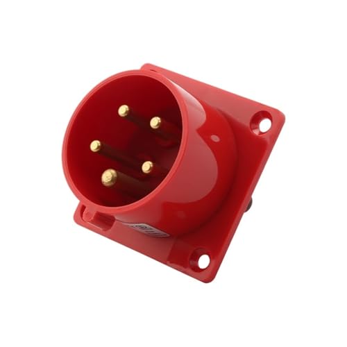 PHNOITPQ Conector de Enchufe Industrial FNP1-513, Impermeable trifásico 3/4/5 Pines 16A/32A(FNP1-525)
