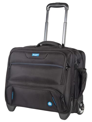 Laptop-Trolley Lightpak Schwarz 46215 : le bagage cabine ideal pour vos voyages d'affaires