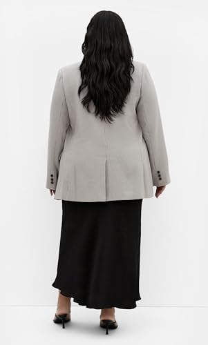 City Chic Women's Plus Size Jacket - Hailey Check3