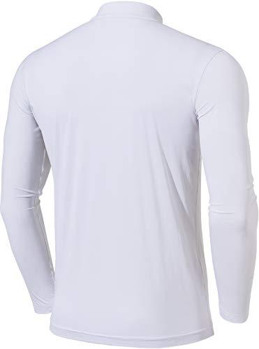 Pacote com 1 ou 2 camisetas masculinas Rashguard de natação, FPS 50+ soltas de manga comprida, camis