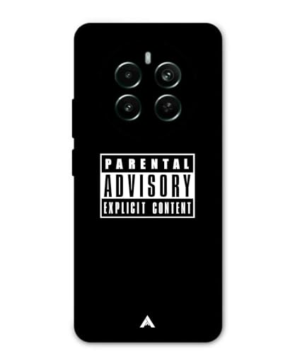 Image of Premium Explicit Case for Realme P3 Soft-Touch Metal TPU Back Cover, Shockproof, Designer, Aesthetic Mobile Phone Case (Glossy Finish)