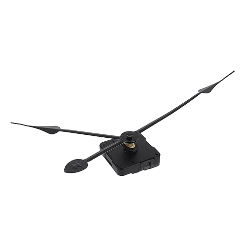 Angoily 1 Juego Componentes Del Reloj De Pared Reloj De Pared Silencioso Reloj Digital Led Equipo De Mecanismo De Reloj Kit De Mecanismos De Reloj Alimentados Por Pilas El Plastico Black