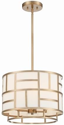 Crystorama Libby Langdon Danielson 4 Light Vibrant Gold Mini Chandelier