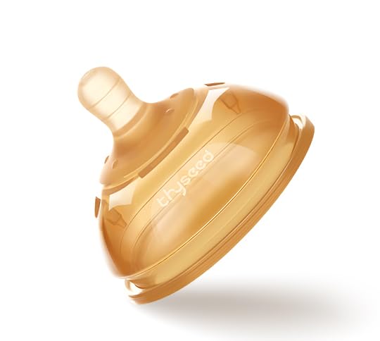Thyseed Baby Bottle Nipple Infant Silicone Replacement Nipples 10+ Month 1 Pack
