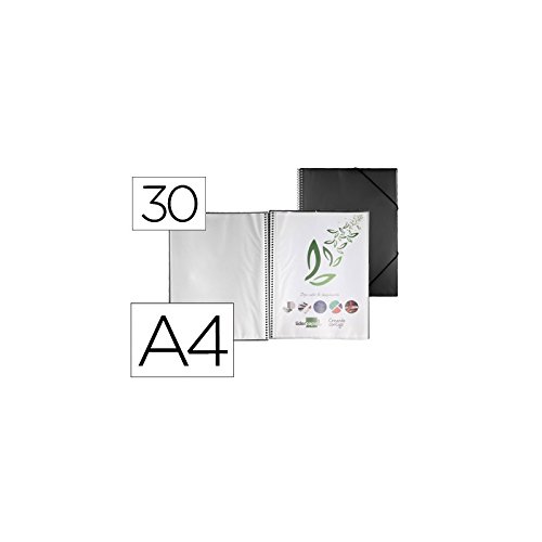 Liderpapel Folder 30 Covers A4 Black