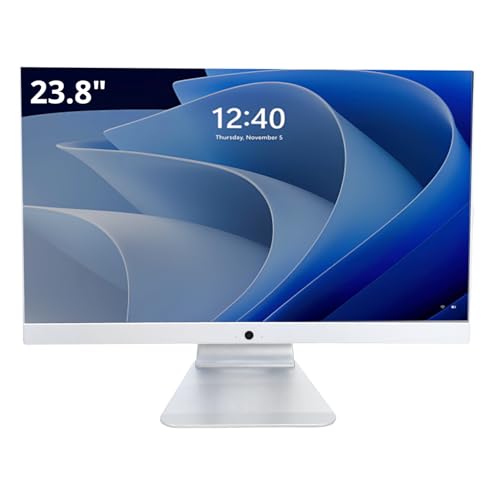 Computador All in One Grasep 23,8' Full HD Intel Core i5-5300U, 8GB RAM, SSD 512GB M.2, Webcam e Microfone Integrado