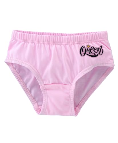 Image of Girls Multicolor Kids Printed Girls Panties(Pack of 6)