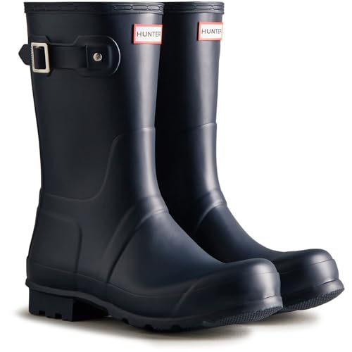 ハンター HUNTER メンズ オリジナル ショート ブーツ MFS9000RMA-NVY NVY：ネイビー UK8（27cm）