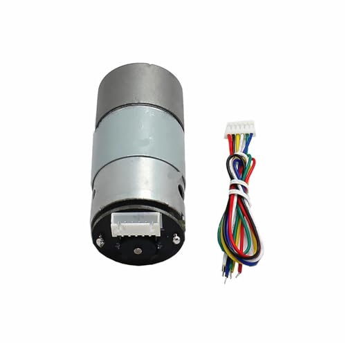 Motorreductor CC de gran torque 12V con codificador Hall y reducción 1:270 5