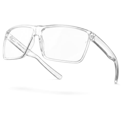 Image of MAXJULI XL Z87 Sunglasses for Big Wide Heads Men TR90 Ultralight UV400 Protection Glasses 8108