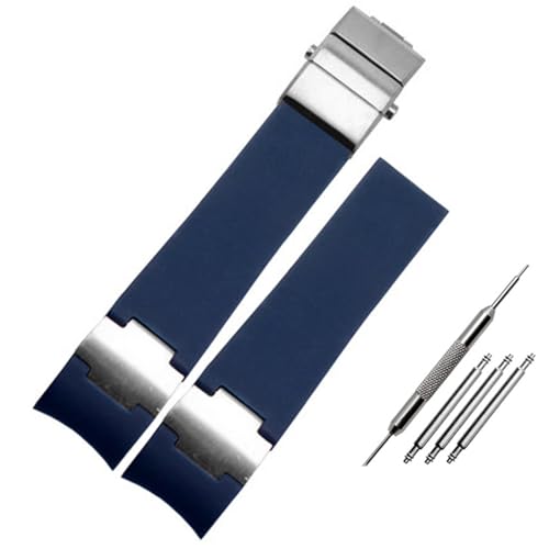 Bracelet de montre silicone étanche 22x20mm pour remplacer votre sangle