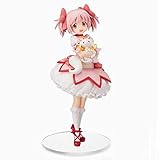 VCTFGHJQ Puella Magi Madoka Magica Action Figures, Kaname Madoka PVC Environmental Protection Materi
