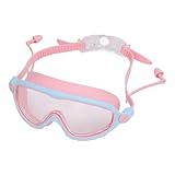 [Marco suave y cómodo]: hechas de silicona suave, nuestras gafas de natación para niños alivian la presión de la piel y previenen los ojos de mapache. el diseño de visión amplia proporciona una comodidad óptima para los niños.