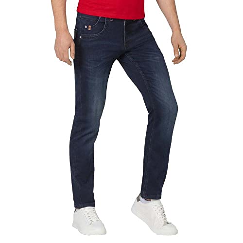 Jean droit homme Timezone Regular Eliaz en denim stretch résistant